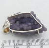 Purple Grape Chalcedony Pendant | Claw set | Open Back | 925 Sterling Silver |Botryoidal Chalcedony from Indonesia | Genuine Gems from  Crystal Heart Melbourne Australia since 1986.