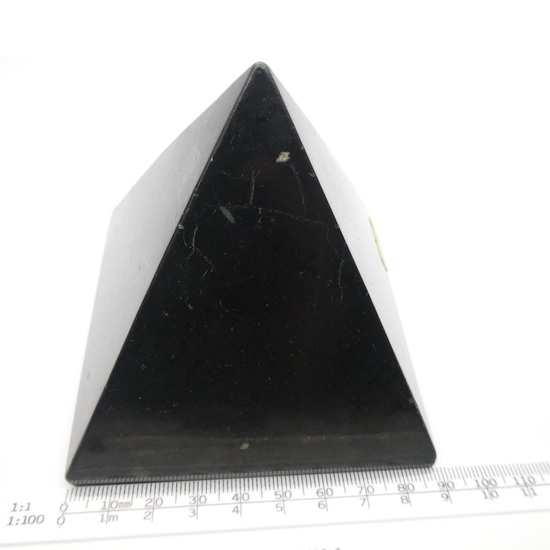 Shungite Pyramid | Purifying Healing Grounding | Genuine Gemstones from Crystal Heart Melbourne since 1986