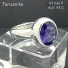 Tanzanite Ring | Faceted  Oval | Deep Blue/Violet | 925 Silver | US Size 9 | AUS Size R1/2 | Achieve peak potential with Joy & Support | Crystal Heart Melbourne est 1986
