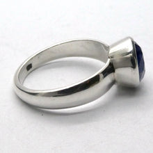 Load image into Gallery viewer, Tanzanite Ring | Faceted Round | Deep Blue/Violet | 925 Silver | US Size 7 | AUS Size N1/2 | Achieve peak potential with Joy &amp; Support | Crystal Heart Melbourne est 1986