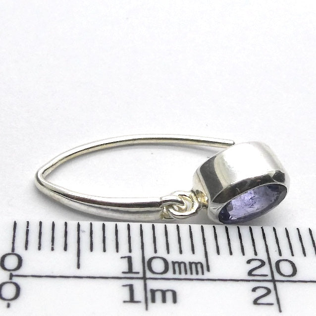 Tanzanite Ring | Faceted Oval | Deep Blue/Violet | 925 Silver | Achieve peak potential with Joy & Support | Crystal Heart Melbourne est 1986