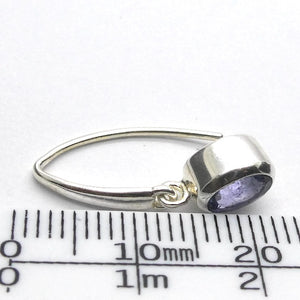 Tanzanite Ring | Faceted Oval | Deep Blue/Violet | 925 Silver | Achieve peak potential with Joy & Support | Crystal Heart Melbourne est 1986