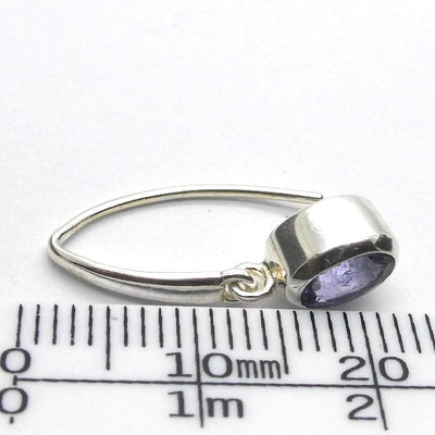 Tanzanite Ring | Faceted Oval | Deep Blue/Violet | 925 Silver | Achieve peak potential with Joy & Support | Crystal Heart Melbourne est 1986