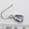 Tanzanite Earring | Crystalline Raw Niugggets | Deep Blue/Violet | 925 Silver | Achieve peak potential with Joy & Support | Crystal Heart Melbourne est 1986