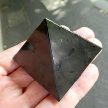 Load image into Gallery viewer, Shungite Pyramid | Purifying Healing Grounding | Genuine Gemstones from Crystal Heart Melbourne since 1986