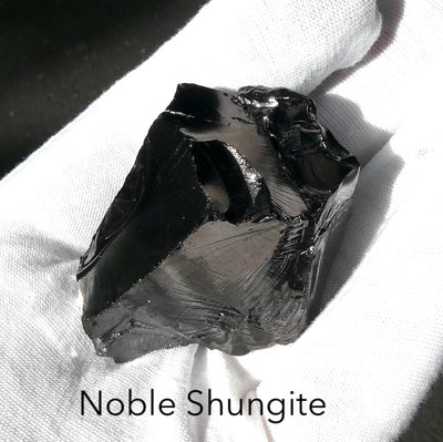Noble Shungite Nugget | Purifying Healing Grounding | Genuine Gemstones from Crystal Heart Melbourne since 1986
