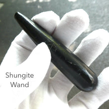 Load image into Gallery viewer, Shungite Healing Wand | Purifying Healing Grounding | Genuine Gemstones from Crystal Heart Melbourne since 1986