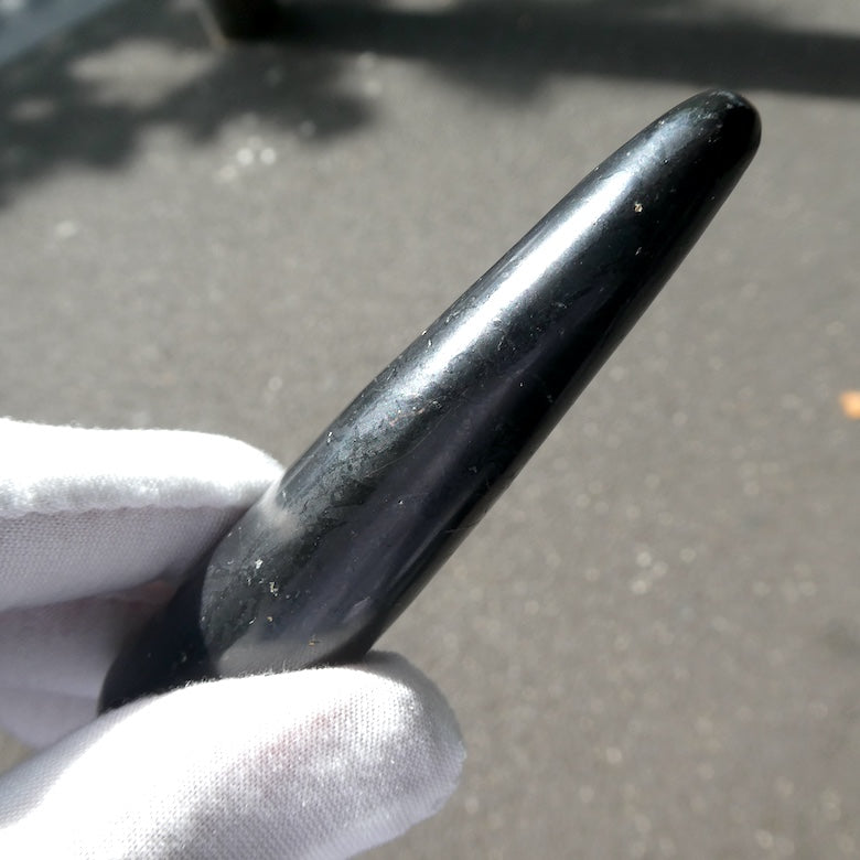 Shungite Healing Wand | Purifying Healing Grounding | Genuine Gemstones from Crystal Heart Melbourne since 1986