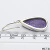 Charoite Earrings | Purple Teardrops | 925 Sterling silver | Awaken Spiritual Powers | Courage on the Path | Genuine Gemstones at Crystal Heart Melbourne 1986