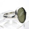 Moldavite Ring | Genuine Raw Nugget | 925 Sterling Silver | US Size 5.75 | Aus Size L | Chechya | Intense Heart Transformation | Crystal Heart Melbourne est 1986