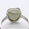 Moldavite Ring | Genuine Raw Nugget | 925 Sterling Silver | US Size 5.75 | Aus Size L | Chechya | Intense Heart Transformation | Crystal Heart Melbourne est 1986