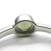 Moldavite Ring | Dainty Faceted round | Genuine | 925 Sterling Silver | US Size 6 | Aus Size L1/2 | Intense Heart Transformation | Crystal Heart Melbourne est 1986