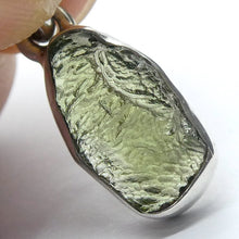 Load image into Gallery viewer, Moldavite Necklace with Meteorite &amp; Herkimer | 925 Sterling Silver | Universal Connection &amp; Grounding | Genuine Gems from Crystal Heart Australia 1986
