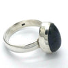 Sapphire Blue Kyanite Ring  Oval Cab | 925 Silver | US Size 10 | AUS Size T1/2 | Deflect Negativity | Spirit Journey | Crystal Heart Melbourne est 1986