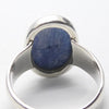 Sapphire Blue Kyanite Ring  Oval Cab | 925 Silver | US Size 10 | AUS Size T1/2 | Deflect Negativity | Spirit Journey | Crystal Heart Melbourne est 1986