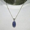 Blue Kyanite | Oval | 925 Sterling Silver | Focus | Protective for EMFs | Doesn't hold Negativity | Spiritual Vision | Crystal Heart  Australia since 1986