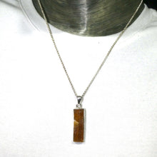 Load image into Gallery viewer, Raw Orange Kyanite Pendant |  925 Sterling Silver | Energise and Focus | EMF, Negativity Protect | Vision &amp; Motivation | Crystal Heart Australia est 1986