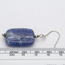 Load image into Gallery viewer, Blue Kyanite Earring  | Large Oblong Cabs| 925 Sterling Silver |  Deflect Negativity, EMF  | Spirit Journey | Manifest Vision | Crystal Heart Melbourne est 1986