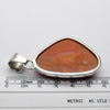 Fire Agate Pendant | Freeform Cabochon | Bezel Set | 925 Sterling Silver | Creativity | return Negative energy to source | Crystal Heart Melbourne est 1986
