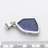 Tanzanite Pendant | Raw uncut Nugget | 925 Sterling Silver | Violet blue | Achieve your spiritual potential  | Genuine Gems at Crystal Heart Melbourne est 1986