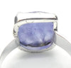 Tanzanite Ring | Raw Nugget | 925 Sterling Silver |  Blue-Purple | Spiritual Evolution | US Size 6 | AUS Size L1/2 | Crystal Heart Melbourne est 1986