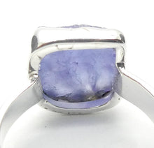 Load image into Gallery viewer, Tanzanite Ring | Raw Nugget | 925 Sterling Silver |  Blue-Purple | Spiritual Evolution | US Size 6 | AUS Size L1/2 | Crystal Heart Melbourne est 1986
