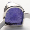 Tanzanite Ring | Raw Nugget | 925 Sterling Silver |  Blue-Purple | Spiritual Evolution | US Size 10 | AUS Size T1/2 | Crystal Heart Melbourne est 1986