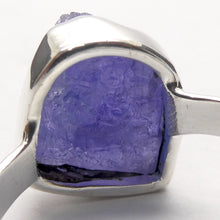 Load image into Gallery viewer, Tanzanite Ring | Raw Nugget | 925 Sterling Silver |  Blue-Purple | Spiritual Evolution | US Size 10 | AUS Size T1/2 | Crystal Heart Melbourne est 1986