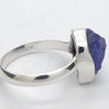 Tanzanite Ring | Raw Nugget | 925 Sterling Silver |  Blue-Purple | Spiritual Evolution | US Size 10 | AUS Size T1/2 | Crystal Heart Melbourne est 1986