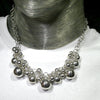 Silver Necklace | Hollow Bubbles | 925 Sterling Silver | Designer | Crystal Heart Melbourne Est 1986