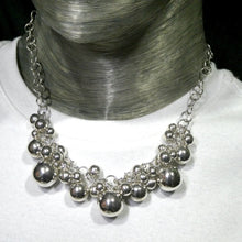 Load image into Gallery viewer, Silver Necklace | Hollow Bubbles | 925 Sterling Silver | Designer | Crystal Heart Melbourne Est 1986