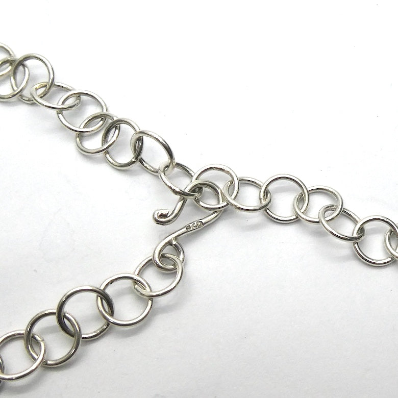 Silver Necklace | Hollow Bubbles | 925 Sterling Silver | Designer | Crystal Heart Melbourne Est 1986