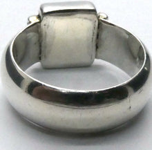 Load image into Gallery viewer, Turquoise Ring | Oblong Cab | 925 Sterling Silver | Nice Blue, Black Veins | US Size 7.5 | AUS Size O1/2 | Crystal Heart Australia est 1986