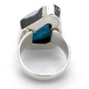 Arizona Turquoise Ring | Polished Freeform Nugget | Robins Egg Blue | 925 Sterling Silver | US Size 8 | AUS Size P1/2 | Crystal Heart Australia est 1986