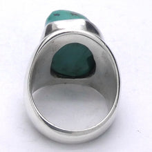 Load image into Gallery viewer, Turquoise Ring | 925 Sterling Silver | Italian Designer | Arizona Robin's Egg Blue | US Size 9.5 | AUS Size S1/2 | Crystal Heart Melbourne Australia est 1986