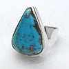 Persian Turquoise Ring | 925 Silver | Teardrop | Golden crystals Pyrites | Sagittarius Scorpio Pisces | US Size ( | AUS R1/2 | Crystal Heart Melbourne est 1986