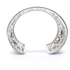Cuff Bracelet with Elephants | Wide | Pressed 925 Sterling Silver | Crystal Heart Melbourne Australia since 1986