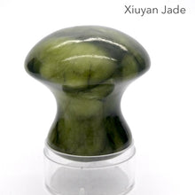 Load image into Gallery viewer, Crystal Massage Mushroom | Skin Care | Chinese  Medicine  | Amethyst | Jade | Bian Stone | Crystal Heart Melbourne Australia since 1986
