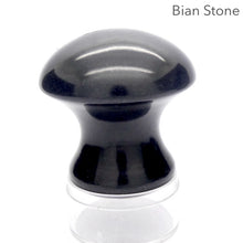 Load image into Gallery viewer, Crystal Massage Mushroom | Skin Care | Chinese  Medicine  | Amethyst | Jade | Bian Stone | Crystal Heart Melbourne Australia since 1986
