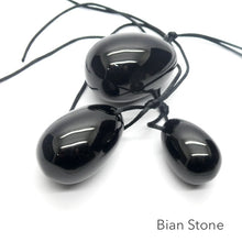 Load image into Gallery viewer, Yoni Eggs Sets | Rose Quartz | Amethyst |  Jade |  Bian Stone | Kegel Exercise |Crystal Heart Melbourne Australia since 1986
