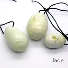 Load image into Gallery viewer, Yoni Eggs Sets | Rose Quartz | Amethyst |  Jade |  Bian Stone | Kegel Exercise |Crystal Heart Melbourne Australia since 1986
