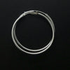 Hoop Earrings | 925 Sterling Silver | Strong but light weight | Genuine Gems from Crystal Heart Melbourne Australia since 1986
