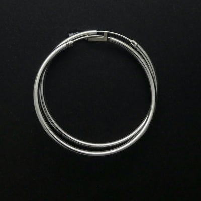 Hoop Earrings | 925 Sterling Silver | Strong but light weight | Genuine Gems from Crystal Heart Melbourne Australia since 1986