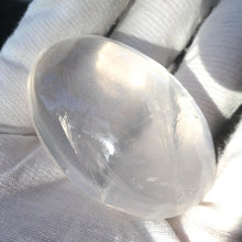 Load image into Gallery viewer, Girasol Palm Stone | Smoothly Carved Oval  | Madagascar| Genuine Gems from Crystal Heart Melbourne Australia since 1986