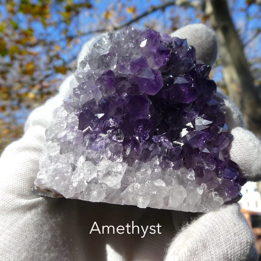 Amethyst Cluster | Free Standing | Deep Purple | Balancing & Purifying | Meditation | Visualisation | Aquarius | 3rd Eye | Crystal Heart Melbourne est 1986