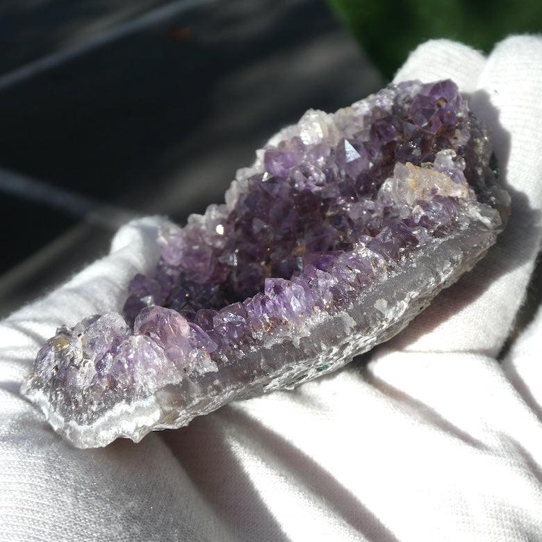 Amethyst Cluster | palm size | Deep Purple | Balancing & Purifying | Meditation | Visualisation | Aquarius | 3rd Eye | Crystal Heart Melbourne est 1986