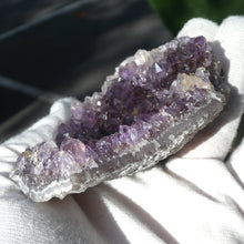 Load image into Gallery viewer, Amethyst Cluster | palm size | Deep Purple | Balancing &amp; Purifying | Meditation | Visualisation | Aquarius | 3rd Eye | Crystal Heart Melbourne est 1986