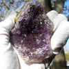 Amethyst Cluster | palm size | Deep Purple | Balancing & Purifying | Meditation | Visualisation | Aquarius | 3rd Eye | Crystal Heart Melbourne est 1986