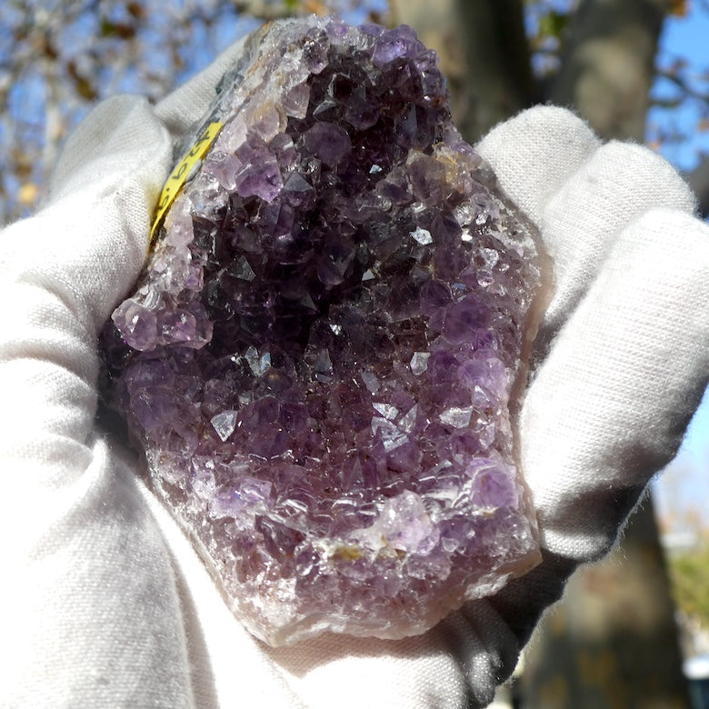 Amethyst Cluster | palm size | Deep Purple | Balancing & Purifying | Meditation | Visualisation | Aquarius | 3rd Eye | Crystal Heart Melbourne est 1986