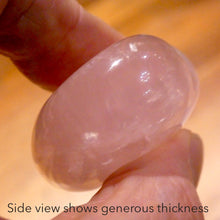 Load image into Gallery viewer, Rose Quartz Hearts | Generous thickness | Good colour | Love | Heart Healing | Loving Gift | Crystal Heart Melbourne Australia since 1986
